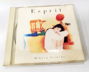 CD 西田ひかる エスプリ esprit 1991年 洗浄済み 中古