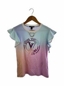 LOUIS VUITTON◆22SS/グラディエントLVサークルチェーンTシャツ/M/コットン/RW222J N57 FNTS17