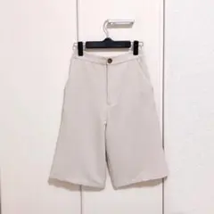 ヘザー ハーフ パンツ ベージュ