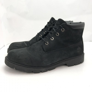 【中古】Timberland classic waterproof ブーツ 27.0cm 4ホール ブラック[240091359298]