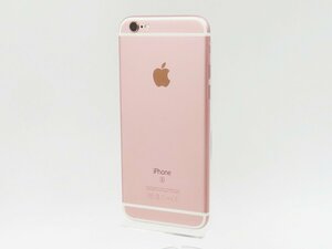 ◇ジャンク【SoftBank/Apple】iPhone 6s 64GB MKQR2J/A スマートフォン ローズゴールド　SIMロック解除済