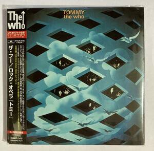 THE WHO ザ・フー ／ TOMMY トミー　紙ジャケット