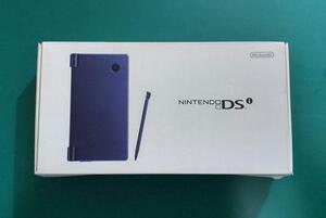 E16【中古・美品】ニンテンドーDSi メタリックブルー 箱付 1317