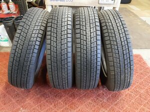 CF6220■175/80R15 90Q　4本価格　DUNLOP WINTER MAXX SJ8　送料無料 冬 ’17年 8分山 Z キックス パジェロミニ テリオスキッド