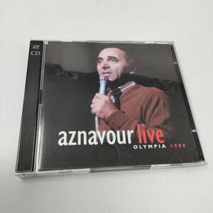 CD シャルル・アズナブール　Olympia 1980　aznavour live ライブ 　送料込み　