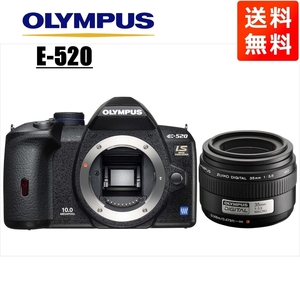 オリンパス OLYMPUS E-520 35mm 単焦点 レンズセット デジタル一眼レフ カメラ 中古