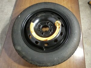 フィアット500 　スペア タイヤ 平成27年 ABA-31212　135/80R14 1.2ポップ 8.1万㎞　　ii 　