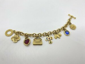 AGATHA Paris　アガタ パリ アクセサリー　チェーンブレスレット　ゴールド　犬　太陽　☆ｃ２０５