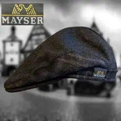 西ドイツ　ユーロビンテージ　MAYSER　ハンチング　マイザー　羊毛　カシミア