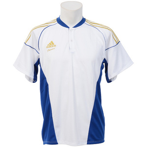 アディダス adidas S16956 GYJ76 野球 半袖Ｔシャツ 白/Royal S 162-168cm 85-91cm クリックポスト OK