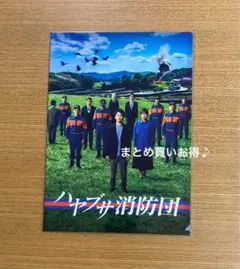 ハヤブサ消防団 クリアファイル 1枚 中村倫也 川口春奈 メインビジュアル 新品