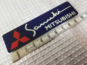 新品 未使用★三菱自動車 MITSUBISHI MMC ディーラー 販売店 ステッカー★非売品 旧車 当時物 JDM 希少 レア★讃岐 香川県 さぬき うどん県