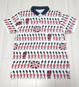 グラニフ Design Tshirt Store graniph 半袖 Tシャツ ポロシャツ M イギリス国家 ロンドンバス イラスト