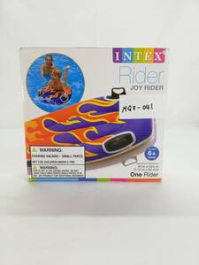 INTEX Rider JOY RIDER　Approximate deflated size　1.12m×62cm　6歳以上