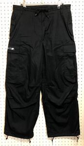 【2】 Wtaps Military Cargo Pants BLACK ダブルタップス ミリタリー カーゴ パンツ ブラック (231WVDT-PTM03) T312 