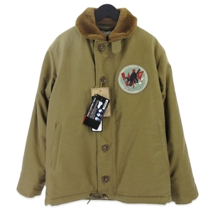 未使用 WEST RIDE ウエストライド n-1 デッキジャケット ULTIMATE WR DECK JACKET フライトジャケット オリーブ L 20019253