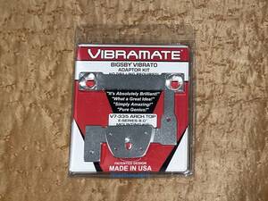 新品 Vibramate V7-335 Silver Arch Top E-Series 8.0 Kit For Bigsby B7 Epiphone エピフォンSize ES-335等 ヴィブラメイト ビブラメイト