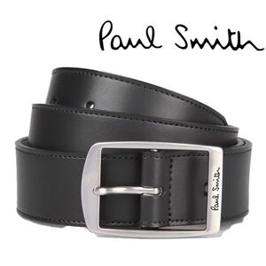 paul smith(ポールスミス)ロゴ スクエアバックルベルトL