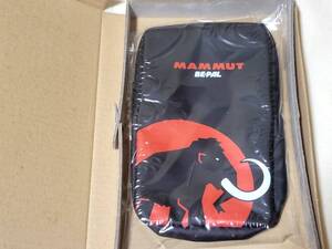 送料無料 MAMMUT マムート BE-PAL コラボ アウトドア2WAYポーチ 未使用新品 即決 匿名配送 ビーパル 防滴ポーチ bepal 