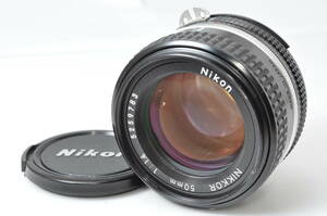 並品 ニコン Nikon Ai-s NIKKOR 50mm F1.4 ♯A3836