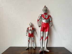 47cm ソフビ 京本コレクション 1991年 特撮グッズ ウルトラマン フィギュア 日本製 セット まとめて ビックサイズ 円谷