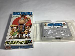 ダービースタリオンIII／スーパーファミコン　ソフト/DERBY STALLION III／当時物/中古品/1995MADE IN JAPAN