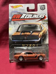 Hot Wheels HW REDLINERS ’68 MERCURY COUGAR ホットウィール レッドライナーズ マーキュリー クーガー