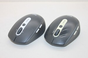 2個セット Logicool ロジクール M585 M585GP グラファイトコントラスト Bluetooth Unifying 無線 マウス 2点 まとめて 動作品