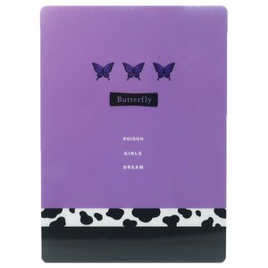 デスクパッド 下敷き Butterfly ST バタフライドリームズパープル クーリア 新学期準備文具 かわいい【セール】 プレゼ