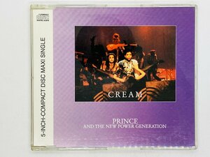 即決CD 独盤 Prince And The New Power Generation / Cream / プリンス ドイツ盤 made in Germany W06