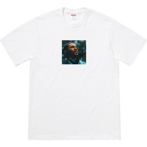 希少★新品本物【白★M】★Marvin Gaye Tee box マービンゲイ ボックス フォトT 正規店購入 シュプリーム 限定品 入手困難 Supreme 2018A/W