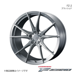 F ZERO/FZ-2 アルファード 20系 アルミホイール4本セット【19×8.0J5-114.3 INSET38 ブラッシュド】0039006×4