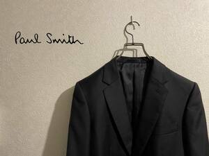 ◯ Paul Smith × Loro Piana Super 130 メインライン テーラード ジャケット / ポールスミス ロロピアーナ ブラック 黒 S Mens #Sirchive