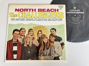 【66年160g重量盤/盤美品/ペラジャケ】The CHALLENGERS / NORTH BEACH LP LONDON/キングレコード SLH71 60