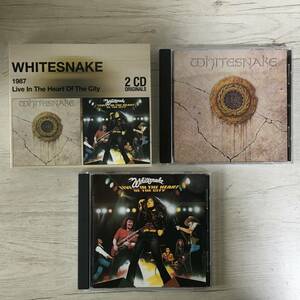 WHITESNAKE 1987 LIVE IN THE HEART OF THE CITY UK盤　CD新品