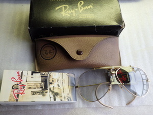 未使用 B&L Ray Ban SHOOTER PhotosunⅡ ボシュロム レイバン シューター フォトサン2 ナワテ サングラス USA製 デッドストック z112605