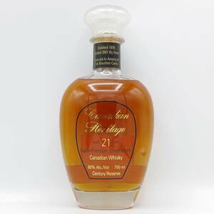 【全国送料無料】Canadian Heritage 21years old Century Reserve Super Premium Small Batch 1976-2001【カナディアン ヘリテージ 21年】