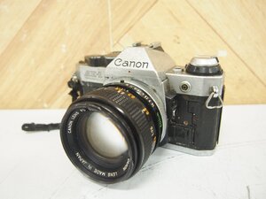 ☆【2H1111-10】 Canon キャノン 一眼レフカメラ フィルムカメラ AE-1PROGRAM CANON LENS FD 50mm 1:1.4 S.S.C. ジャンク