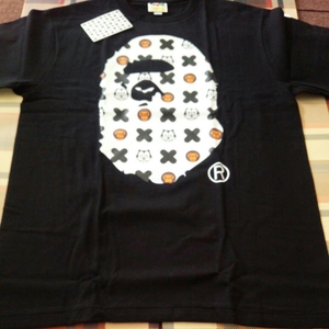 BAPE 　フィリックスコラボTシャツ　Ｌサイズ　新品　シャーク　ベイプ　A BATHING APE エイプ　7