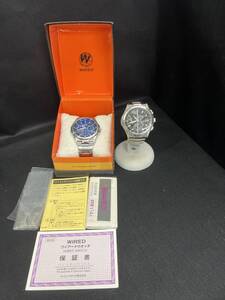 ★SEIKO WIRED セイコーワイアード　腕時計　クロノグラフメンズ　2個セット★