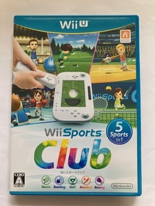 Wii Uソフト　Wii Sports Club　中古