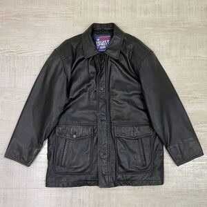 HIGH SPIRITS OUR レザー カーコート サイズ XL ブラック アウター ジャケット coat 609