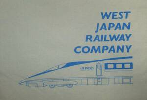 JR西日本　JR 500 WEST JAPAN RAILWAY　新幹線 500系　電車 鉄道　トートバッグ　エコバッグ　ショッピングバッグ　山陽新幹線　旅行　新品