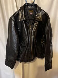 VANSON IKE 44 leather riders jacket black バンソン　アイク　ライダース　レザージャケット　ブラック 黒 