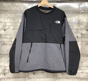 THE NORTH FACE ノースフェイス DENALI CREW デナリ クルー フリース NA72230R サイズL グレー