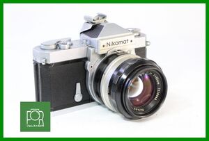 【同梱歓迎】実用■ニコン Nikon Nikomat FT N ボディ+NIKKOR-S・C Auto 50mm F1.4■シャッター全速完動・露出計不良■4233