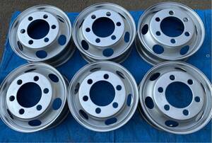 スチールホイール DM2F 17.5×6.00 127-9TCS 6穴 TOPY いすゞ エルフ ワイド デュトロ 3トン 3.5トン 両面再塗装品 6本値段