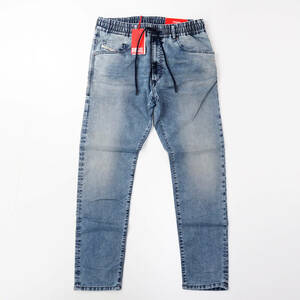 新品正規品 DIESEL ディーゼル JOGGJEANS ジョグ D-KROOLEY JOGG 068DU ストレッチ デニム ライト インディゴ W32