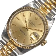 ロレックス ROLEX デイトジャスト36 116233 SS×K18 腕時計 メンズ 中古