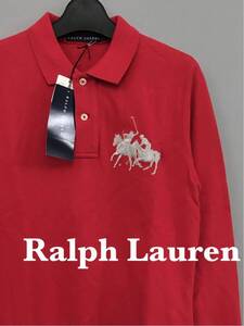 ラルフローレン Ralph Lauren 【新品】長袖 ポロシャツ インパクト ビッグロゴ ！▲